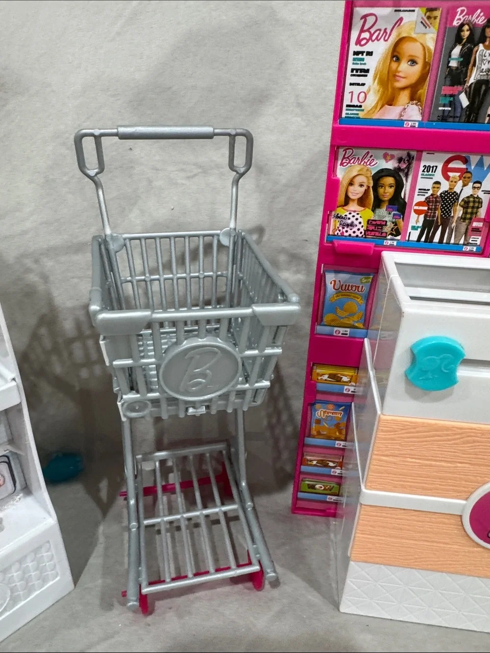 Barbie checkout play